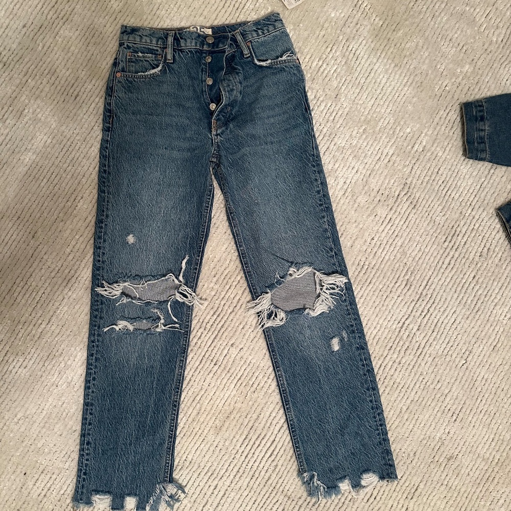 Dark Wash Free People Jeans